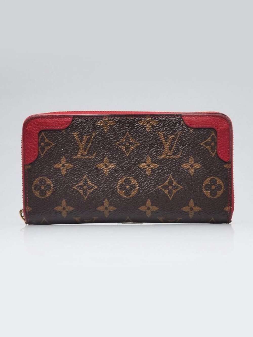 Louis Vuitton Cerise Monogram Canvas Retiro Wallet